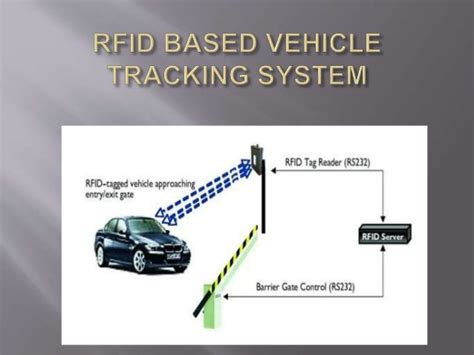 rfid based vehicle tracking and monitoring system ppt|automatic vehicle identification system.